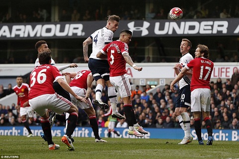 Dư âm trận Tottenham 3-0 M.U: Thua bởi những sai lầm của HLV Van Gaal