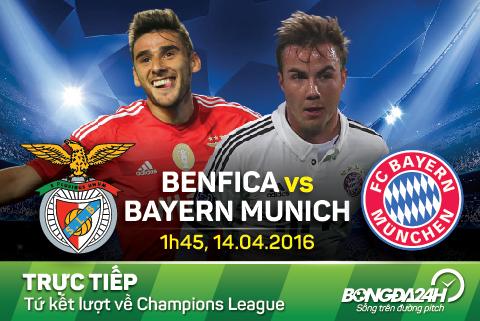 Benfica 2-2 (2-3) Bayern Munich (KT): Đẳng cấp của "Hùm xám" xứ Bavaria