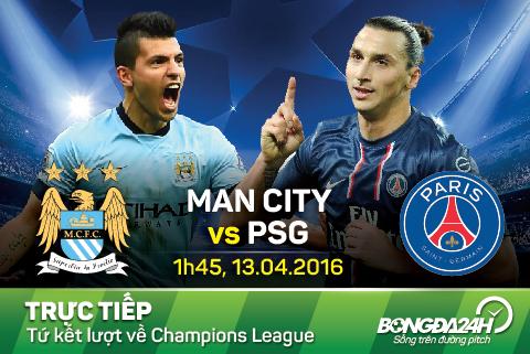 Man City 1-0 (3-2) PSG (KT): Man xanh hùng dũng góp mặt ở bán kết Champions League