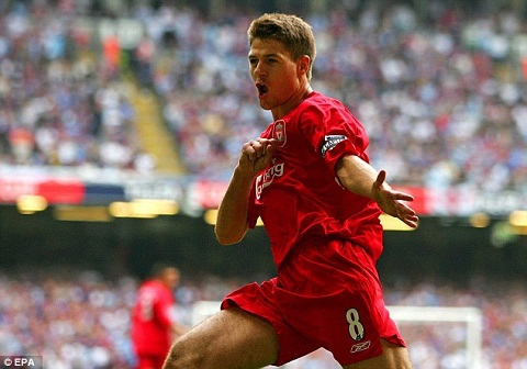 Gerrard chung ket FA Cup 2006