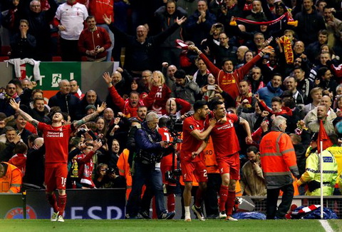 9 cung bậc cảm xúc của CĐV Liverpool trong trận thắng Dortmund