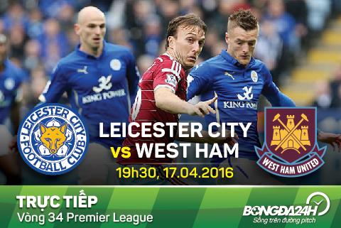 Leicester 2-2 West Ham (KT): Vardy nhận thẻ đỏ, "bầy cáo" thoát chết ngoạn mục
