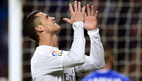 Ronaldo khong co duoc cam giac tot nhat trong hai tran vua qua. Anh: Reuters