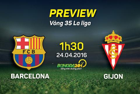 Barcelona vs Sporting Gijon (1h30 ngày 24/4): Khủng hoảng là khủng hoảng nào?
