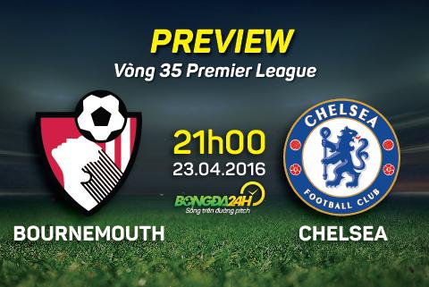 Bournemouth vs Chelsea (21h ngày 23/4): Trẻ nhất và già nhất
