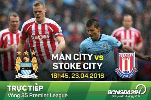 Man City 4-0 Stoke (KT): Màn chuẩn bị hoàn hảo cho đại chiến với Real