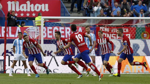 Atletico Madrid 1-0 Malaga Chien thang dung chat Diego Simeone hinh anh