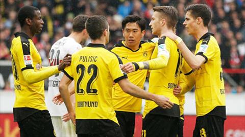 Video clip ban thang Stuttgart 0-3 Dortmund (Vong 31 Bundesliga 20152016) hinh anh