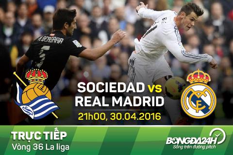 Sociedad 0-1 Real Madrid (KT): Gọi tên Gareth Bale!