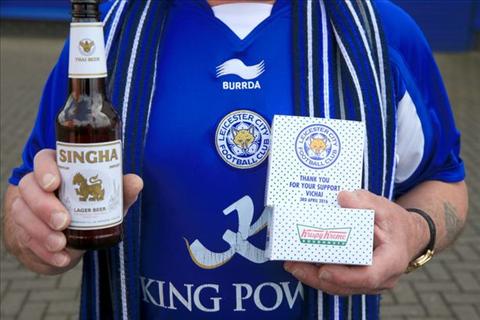 CDV Leicester duoc chu tich CLB thet dai bia va banh donut hinh anh