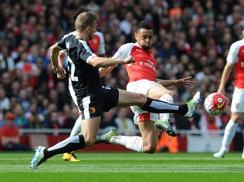 Coquelin van choi rat tot o tuyen giua cua Arsenal