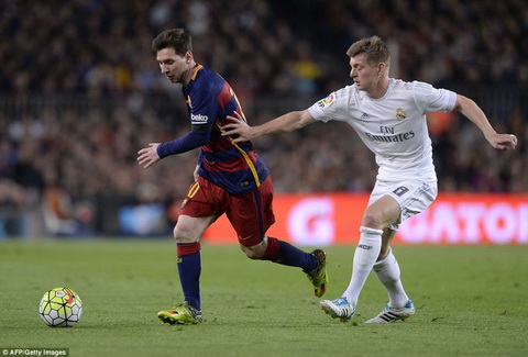 Messi ngày càng tệ hại ở những trận Siêu kinh điển