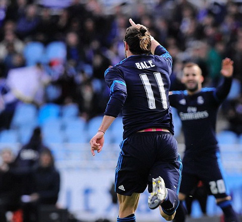 Bale ghi bàn duy nhất, Real Madrid thắng nhọc Sociedad