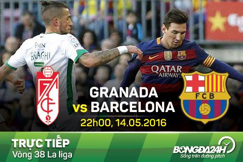 Granada 0-3 Barca (KT): Suarez lập hattrick đưa Blaugrana lên ngôi Vương