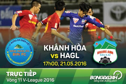 Khánh Hòa 4-1 HAGL (KT): Đội khách thua ngược tan nát tại Phố Biển