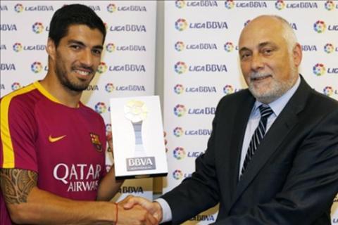 Suarez và HLV Enrique xuất sắc nhất tháng 5 La Liga