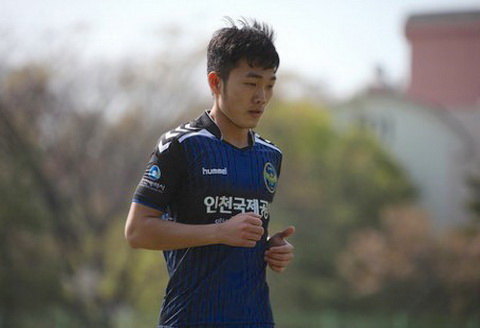 Chan thuong da hoi phuc nen Xuan Truong se ra san thi dau cho Incheon United tai K.League chieu 22/5. Anh: Incheon United