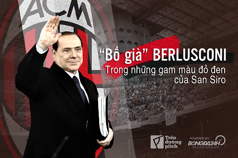 Bo gia Berlusconi Trong nhung gam mau do den cua San Siro hinh anh