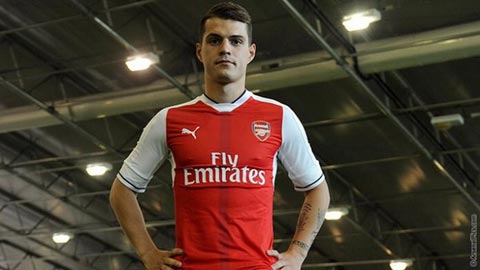 Granit Xhaka chọn số áo ở Arsenal theo phong cách đặc biệt