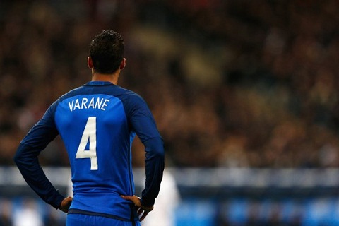 Trung vệ Varane chính thức lỡ EURO 2016