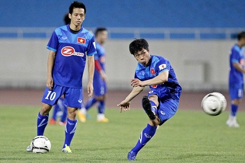 Vị trí nào cho Công Phượng trên tuyển?