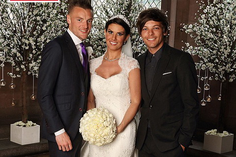 Thành viên nhóm nhạc One Direction có mặt trong đám cưới của Jamie Vardy