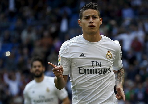 Real Madrid sẵn sàng chia tay James Rodriguez