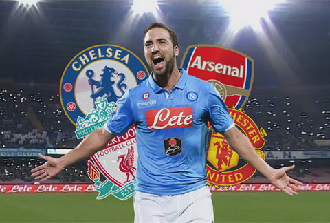 Tân HLV Conte tính rước sát thủ Higuain về Chelsea