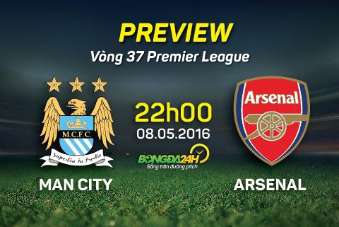 Man City vs Arsenal (22h ngày 8/5): Pellegrini cứ nổ, Man xanh cứ thua