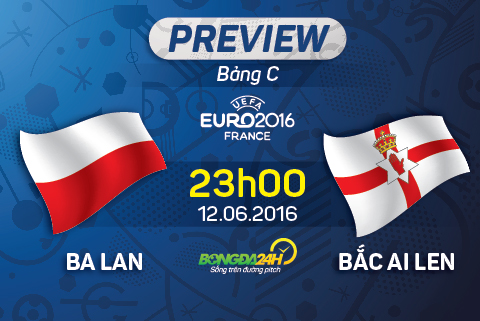 Ba Lan vs Bac Ai Len (Bang C Euro 2016, 23h00 ngay 126) Di tim nguoi viet su hinh anh