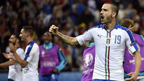 Bonucci và đặc sản siêu trung vệ Italia