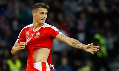 Image hình ảnh hình ảnh hình ảnh hình ảnh hình ảnh Xherdan Shaqiri - Tiền vệ ĐT Thụy Sỹ Xherdan Shaqiri nói về việc rách áo