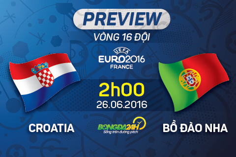 Croatia vs Bồ Đào Nha (2h ngày 26/6): Siêu Croatia và Siêu Ronaldo