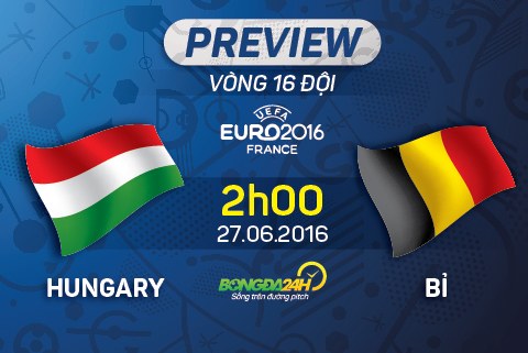 Hungary vs Bỉ (2h ngày 27/6): Cân tài cân sức
