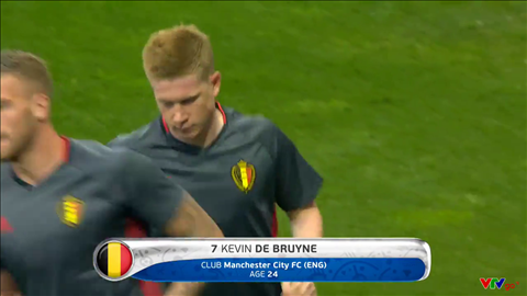 Kevin De Bruyne khởi động nóng người trước trận Hungary vs Bỉ