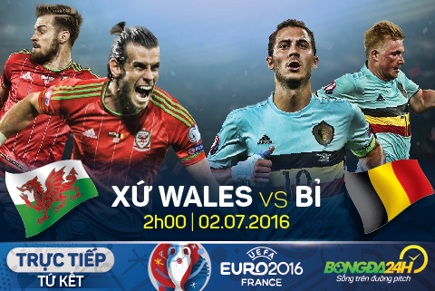 Xứ Wales 3-1 Bỉ (KT): Hạ sát Quỷ đỏ, Wales hẹn gặp BĐN ở bán kết