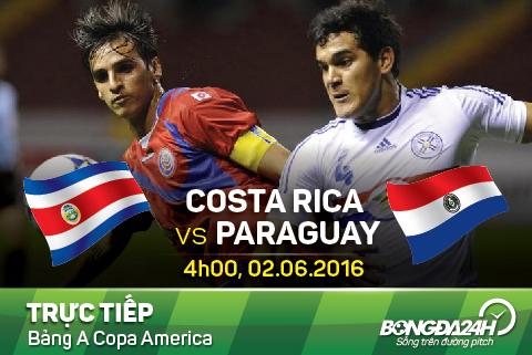 Costa Rica 0-0 Paraguay (KT): Siêu nhạt vì không dám tấn công