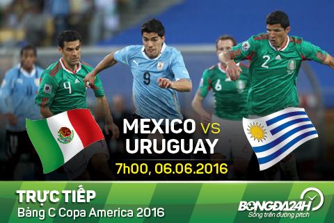 Mexico 3-1 Uruguay (KT): Trận cầu hấp dẫn nhất từ đầu Copa America 2016