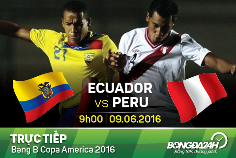 Ecuador 2-2 Peru (KT): Bất phân thắng bại