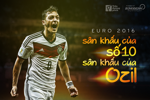 Euro 2016 San khau cua so 10, san khau cua Ozil hinh anh