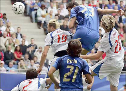 Materazzi goal vs Czech