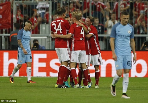 Tong hop Bayern Munich 1-0 Man City (Giao huu he 2016) hinh anh