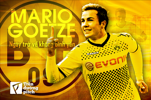 Mario Goetze - Ngay tro ve Dortmund khong binh yen1