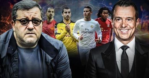 Đại chiến “siêu cò”: Mino Raiola ghê gớm, nhưng thua xa Jorge Mendes