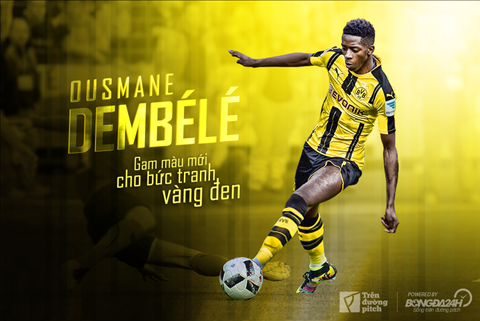 Ousmane Dembélé – Gam màu mới cho bức tranh Vàng Đen