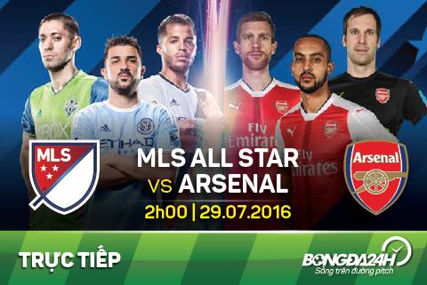 Ngôi sao MLS 1-2 Arsenal: Chiến thắng vào phút chót