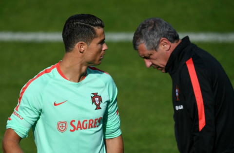 Santos va Cristiano Ronaldo