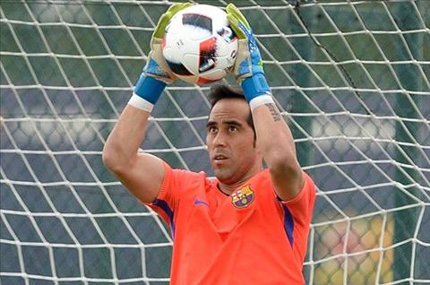 Claudio Bravo nằm trong top những thủ thành lùn nhất Premier League