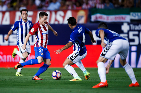 Atletico Madrid 1-1 Alaves Ngay ra quan that vong hinh anh