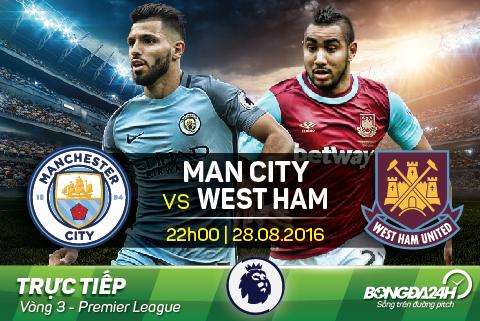 Man City 3-1 West Ham (KT): Gọi tên Sterling